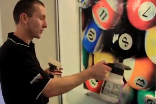 Облепване на стъкло с 3М фолио - техника на монтаж