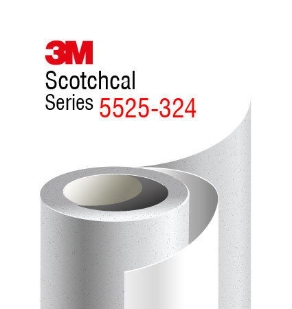 3M 5525-324 Scotchcal Sandblast Film – folie cu efect de nisip