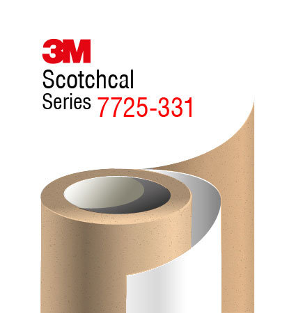 3M 7725-331 Scotchcal Frosted Crystal Gold