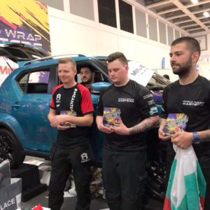 Първите трима в World Wrap Masters 2017 Първите трима в World Wrap Masters 2017