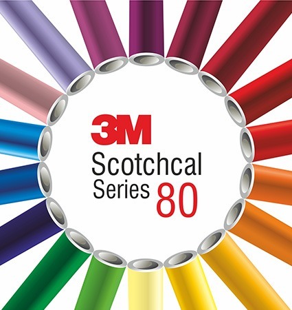 Cast film 3M Scotchcal 80 Electro Cut Film