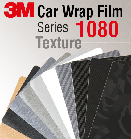 3M Car Wrap Film 1080 - texturata