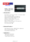 G.O.Q. LED 3 2835 Spectrum White 10000K - PDF