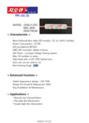 GOQ 3 LED Red Spectrum - Technical Bulletin