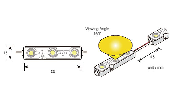 lens 5630 G.O.Q.3 LED Shallow