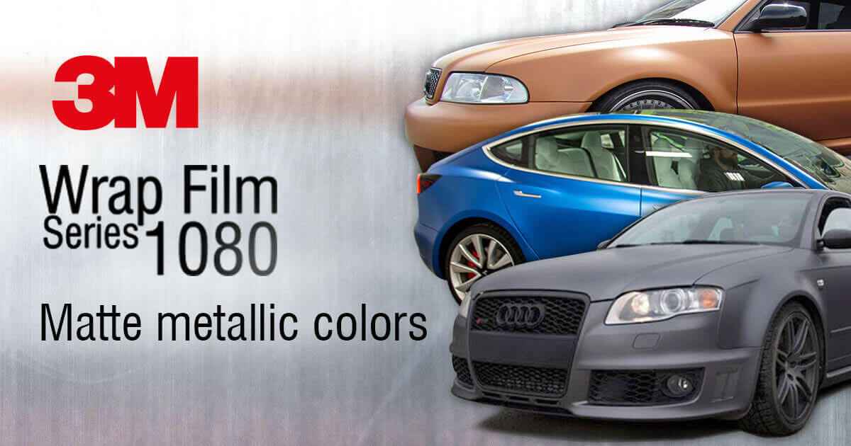 3M Car Wrap Film 1080 Matte | 3M Car Wrap Films | Partners Ltd.