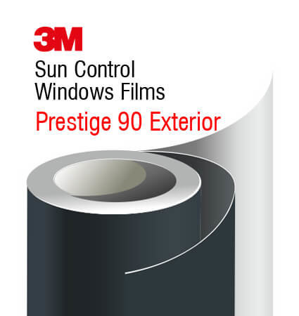 3M Sun Control Window Films Prestige 90 Exterior - слънцезащитно фолио