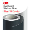 3M Sun Control Window Film Silver 35 Exterior - folie de protecție solară