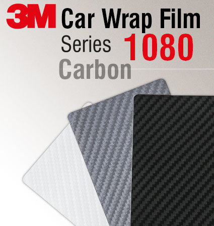 3M Car Wrap Film 1080 - carbon