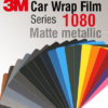 3M Car Wrap Film 1080 – culori cu aspect mat metalizat