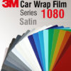 3M Car Wrap Film 1080 – culori satinate