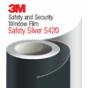 3M Safety and Security Silver S420 - защитно фолио за стъкла