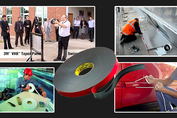Тестване на двойнозалепващите VHB ленти от 3М