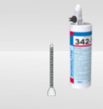 Mixing nozzle for Monolith 342-1 glue
