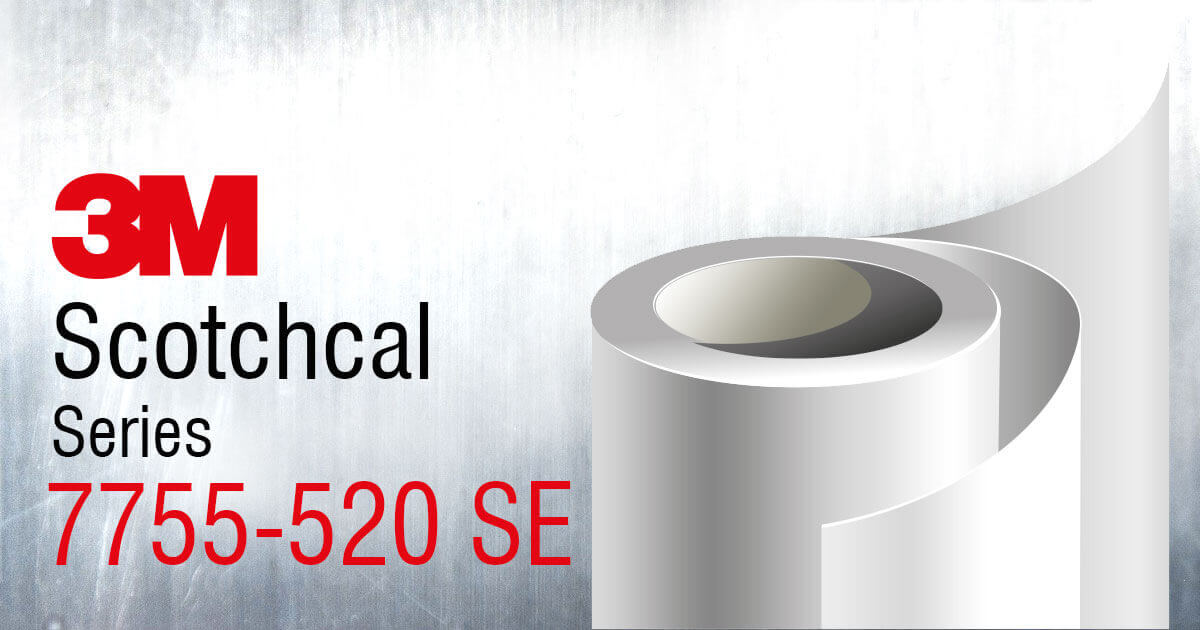 3M™ Scotchcal™ Transluzente Hochglanzfolie 7755-520 Chrom, 1220 mm