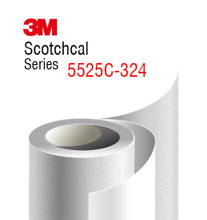 Adeziv 3M 5525C-324 Scotchcal Sandblast Film cu Comply™ – folie cu efect de nisip