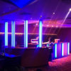 Интериор на Казино Палм Меркюр със светещи колони с LED модули GOQ LED
