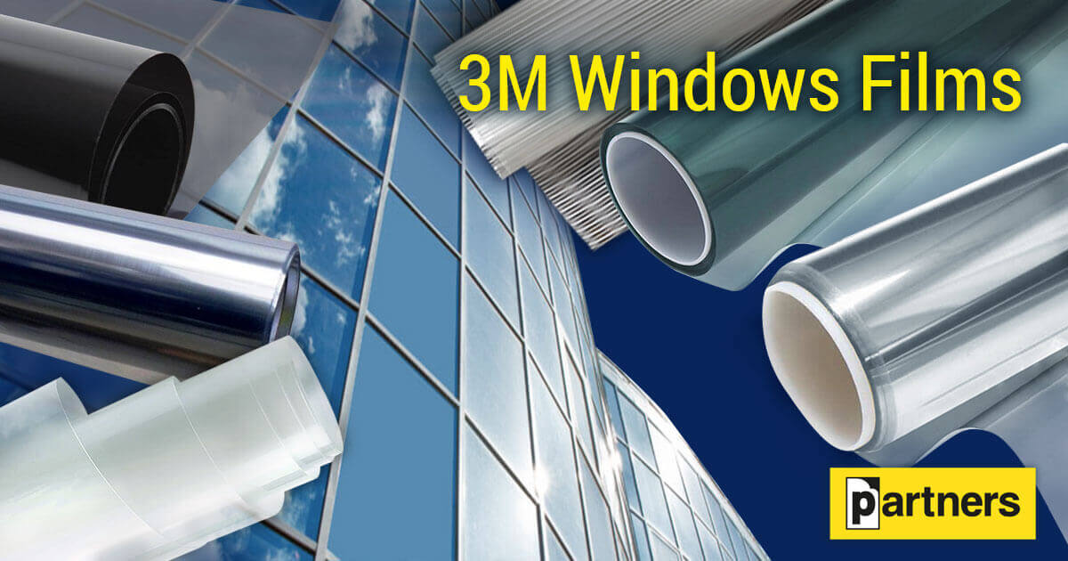 3M Windows Films Glass decorative, Sun control, Safety and Security films