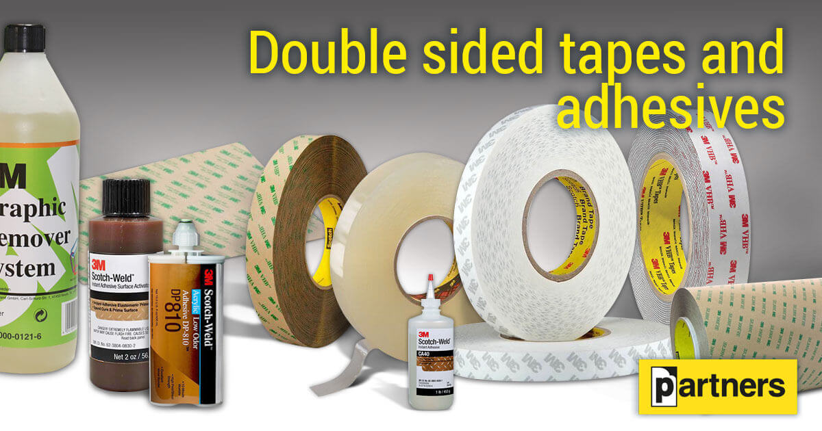 TAMPONS ADHESIFS DOUBLE FACE ANTHRACITE TAPES – Planet Line B2B