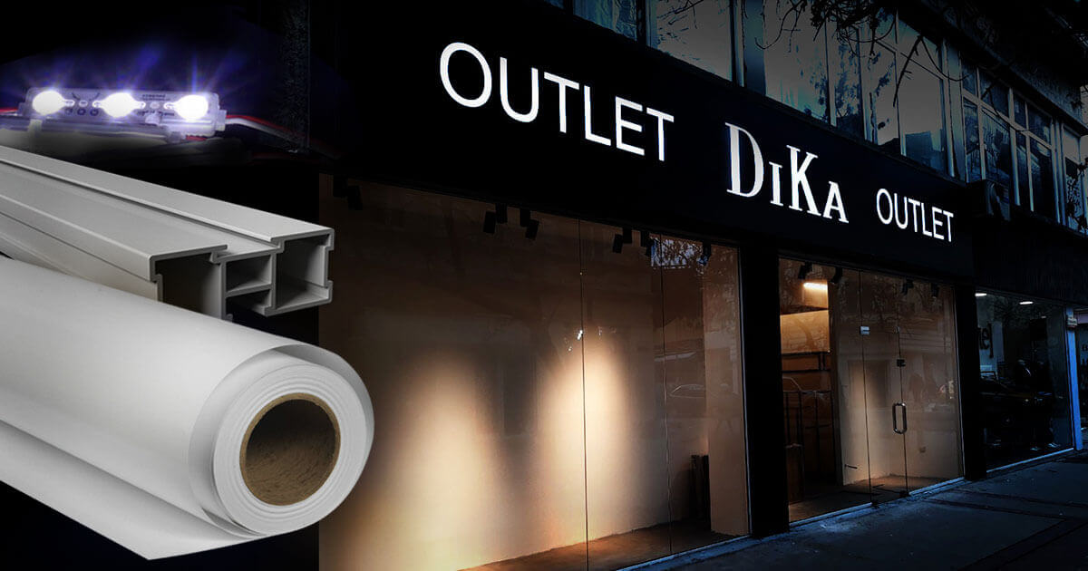 Elegant Illuminated signs Dika