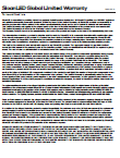 SloanLED Horizon Global Warranty