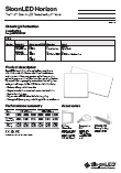 SloanLED Spec Sheet
