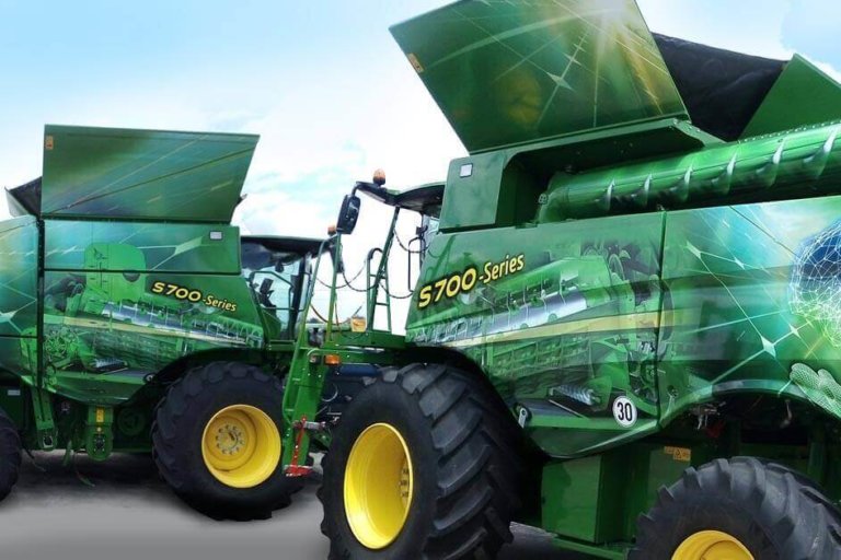 3M film - a way to transform a combine harvester