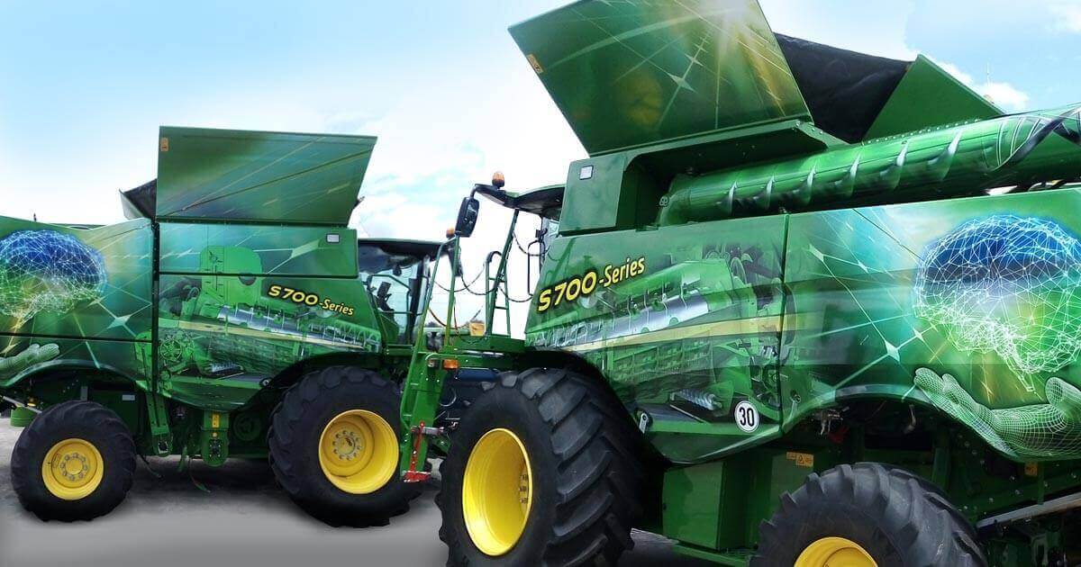 3M film - a way to transform a combine harvester