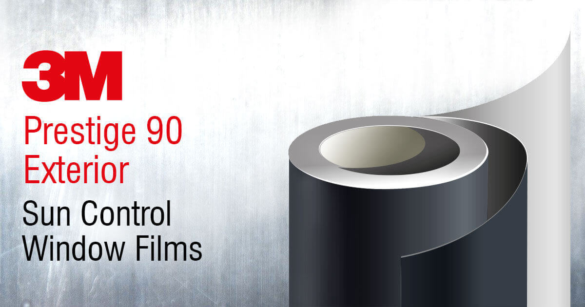 3M Sun Control Window Films Prestige 90 Exterior
