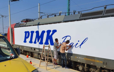 Облепяне на вагони с фолио 3M Scotchcal 50