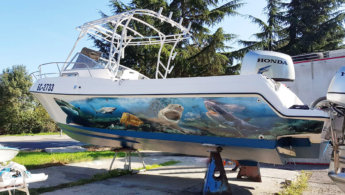 Катер с апликации от фолио за печат 3M IJ180mC-10