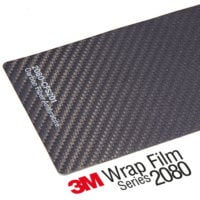 3M Wrap Film Series 2080 CF201 Carbon Fiber, Anthracite