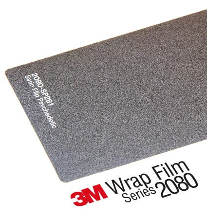 3M Wrap Film 2080 Autofolie SP281 Satin Flip Psychedelic