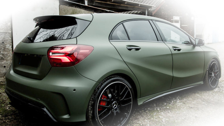 3m 2080 Car Wrap Series M26 Matte Military Green Colors 3442