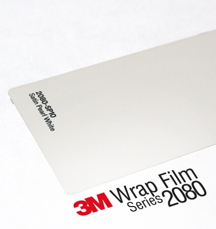 3M Wrap Film 2080 Autofolie Muster SP10 Satin Pearl White
