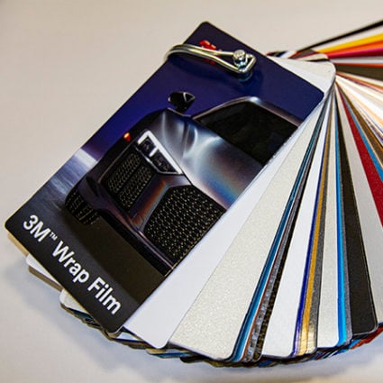 3M 2080 Car Wrap Film - Swatch Sample book | Sample Books | Partners