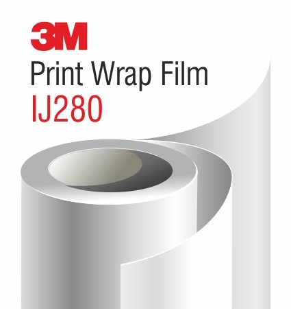 3M Print Wrap Film IJ280 – бял гланц