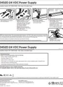 SloanLED 24S2 100 W Power Supply Ръководство за инсталация