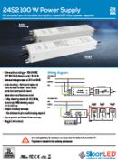 SloanLED 24S2 100 W Power Supply  - Технически спецификации