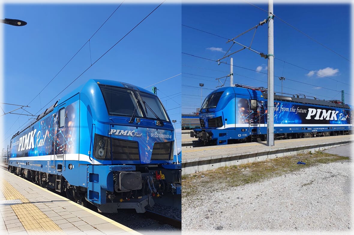 Another PIMK locomotive with 3M film!