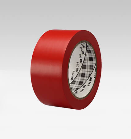 3M General Purpose Vinyl Tape 764 – червена маркираща лента