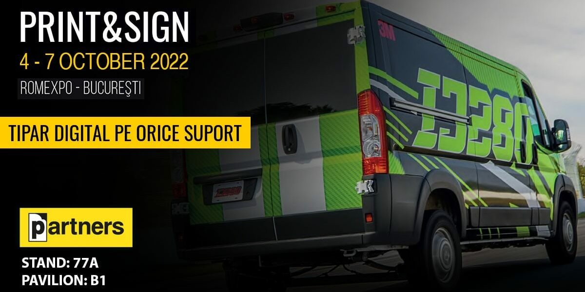 Партнърс ООД Ви кани на изложение PRINT & SIGN 2022 Партнърс ООД Ви кани на изложение PRINT & SIGN 2022