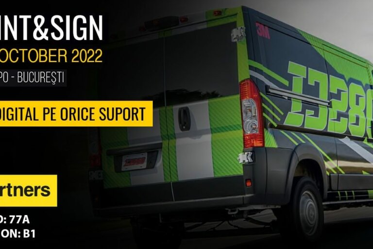 Партнърс ООД Ви кани на изложение PRINT & SIGN 2022