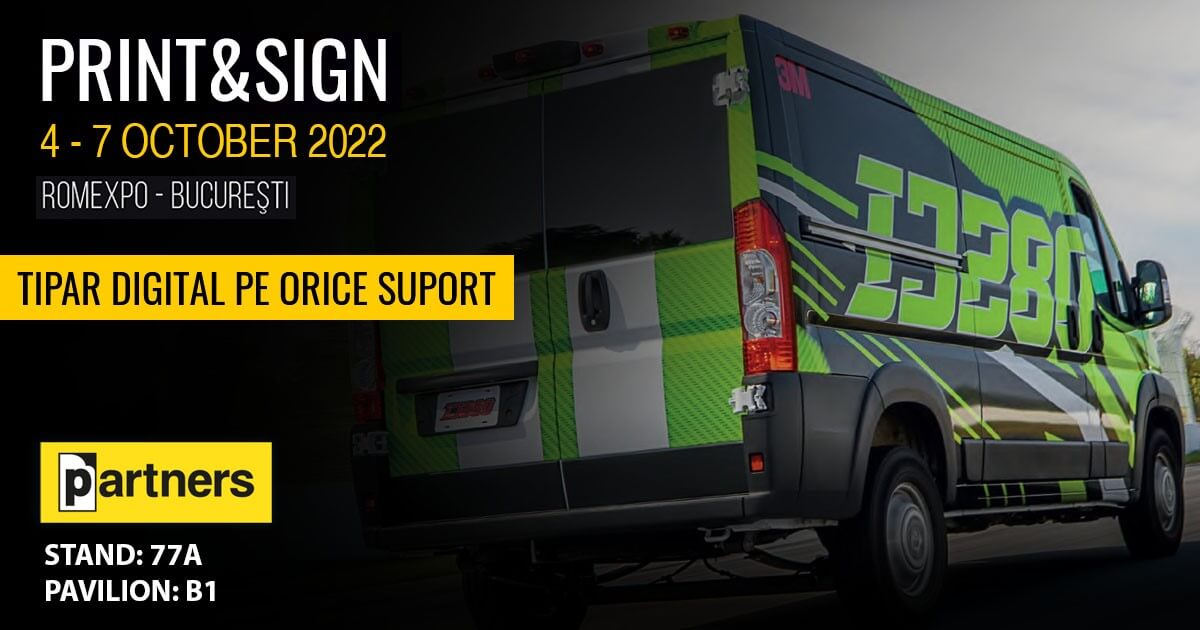 Партнърс ООД Ви кани на изложение PRINT & SIGN 2022