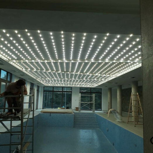 Опънати осветени тавани Midi 4