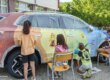 3M Envision IJ48C-20 film has become a canvas for young artists from Veliko Tarnovo
