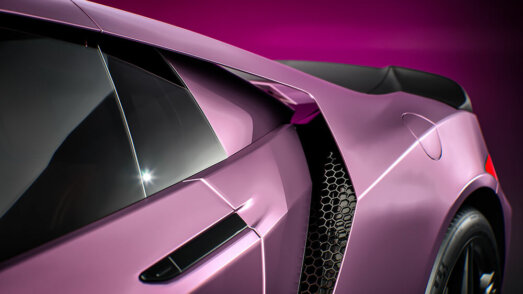 3M 2080 Wrap Film Series S238 Frozen Berry Metallic, сатен