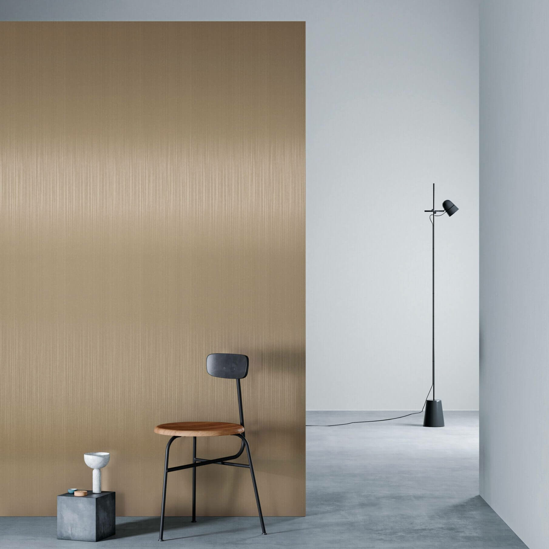 Декоративно самозалепващо фолио 3M DI-NOC ME-1223 Brushed Pale Brass