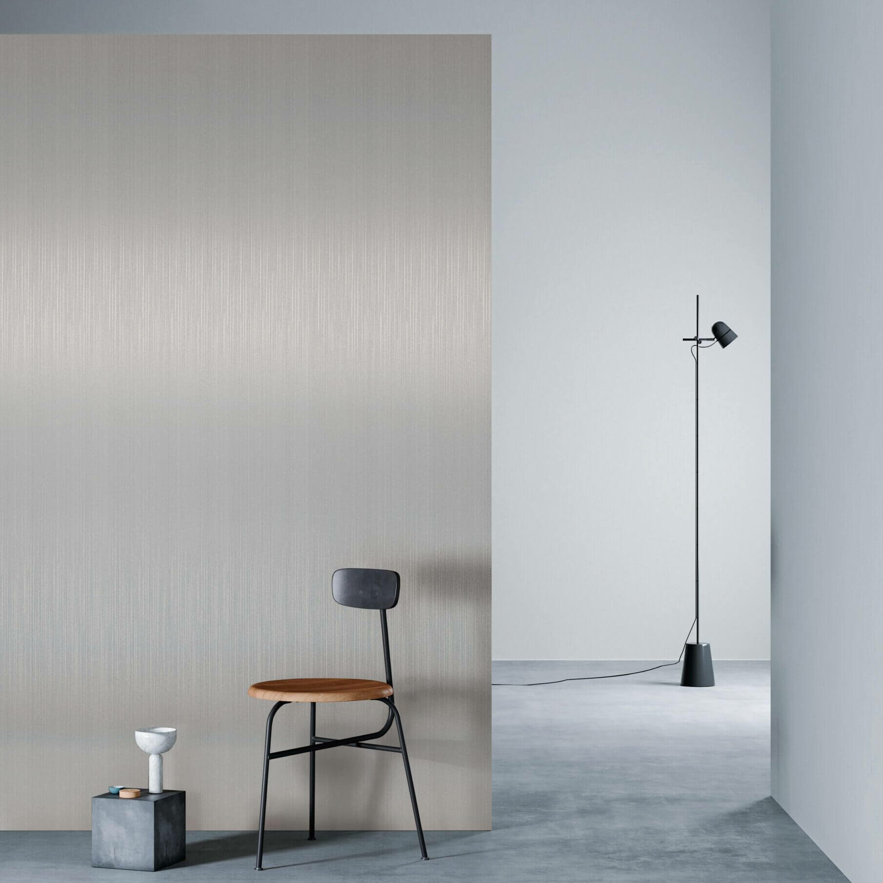 Декоративно самозалепващо фолио 3M DI-NOC ME-1435 Brushed Sterling Silver