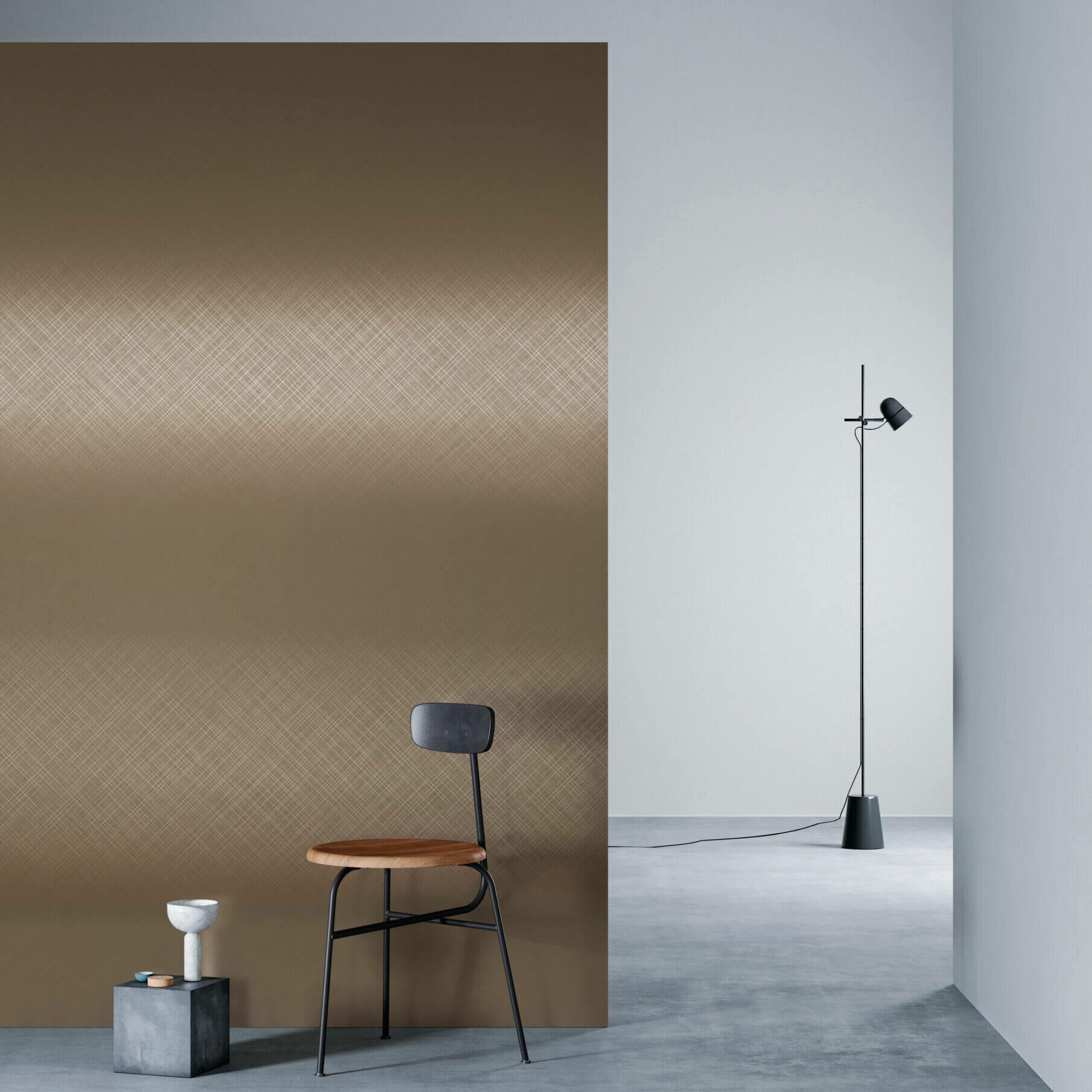 Декоративно самозалепващо фолио 3M DI-NOC VM-1487 Brass Diagonal